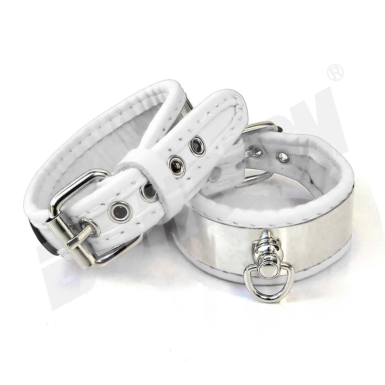 leather wrist and ankle cuffs