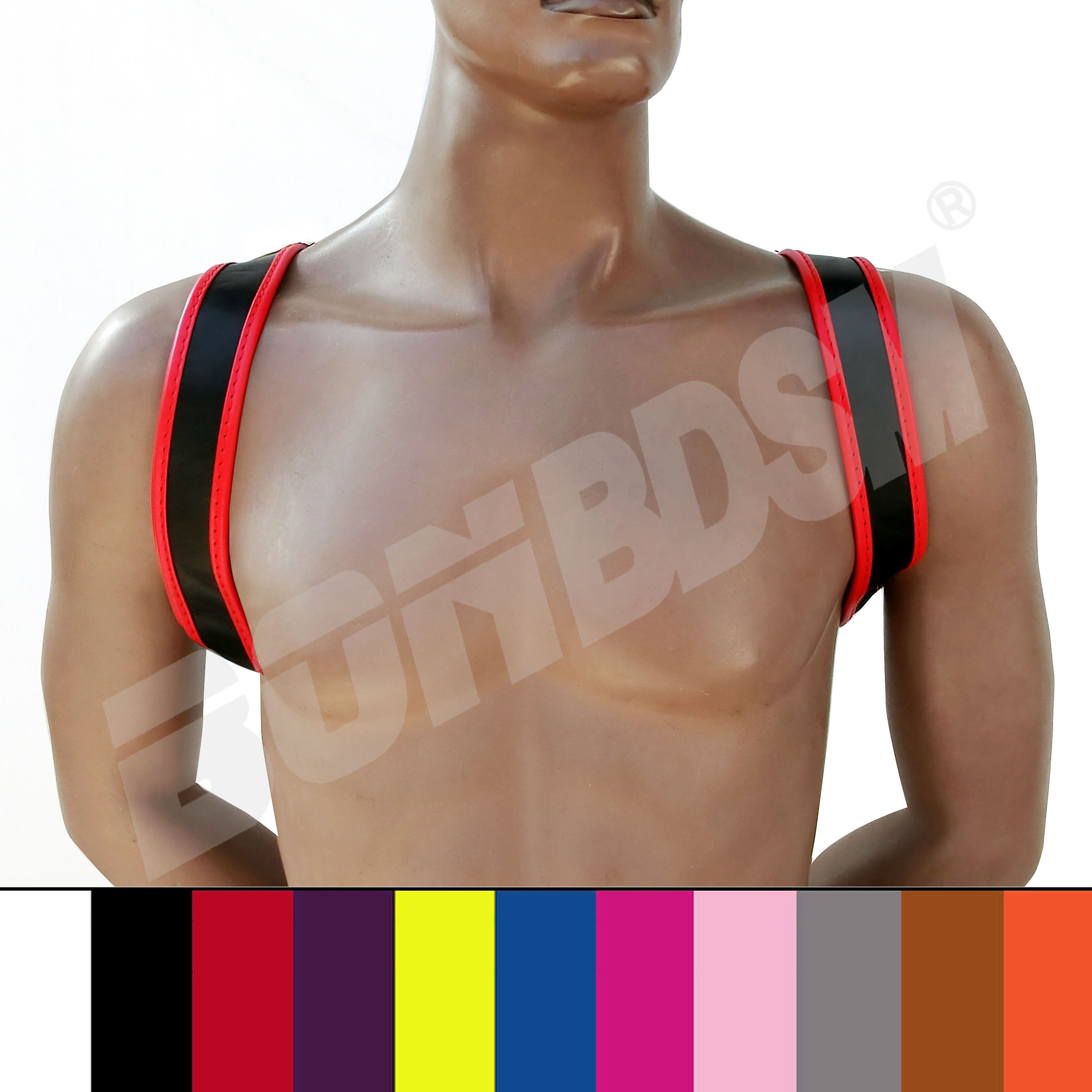 Shoulder Harness, HEAVY-DUTY genuine leather, Puppy play, fetish BDSM Human pups, Mature, Valentine's gift