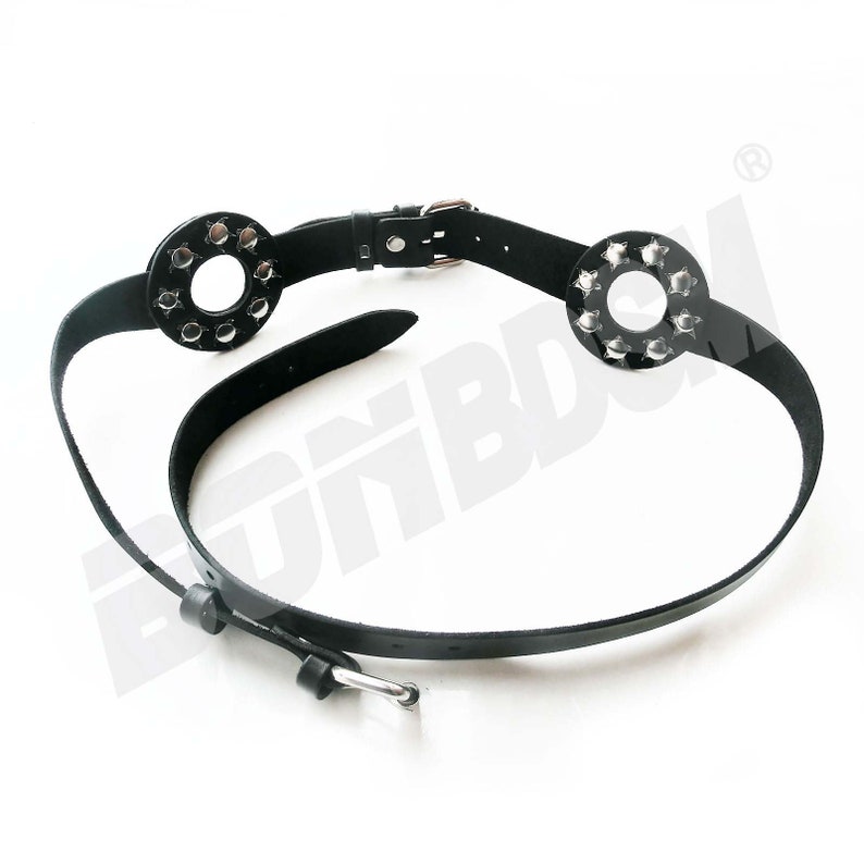 Studded Spiked Breast Binder With a Nipple Holes Nipple Etsy