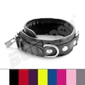 Bondage Restraint Collar w FREE PADLOCK, soft padded genuine leather locking neck cuff, bdsm restraints for fetish slave product logo