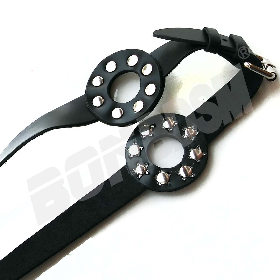 Studded Spiked Breast Binder With a Nipple Holes Nipple Etsy