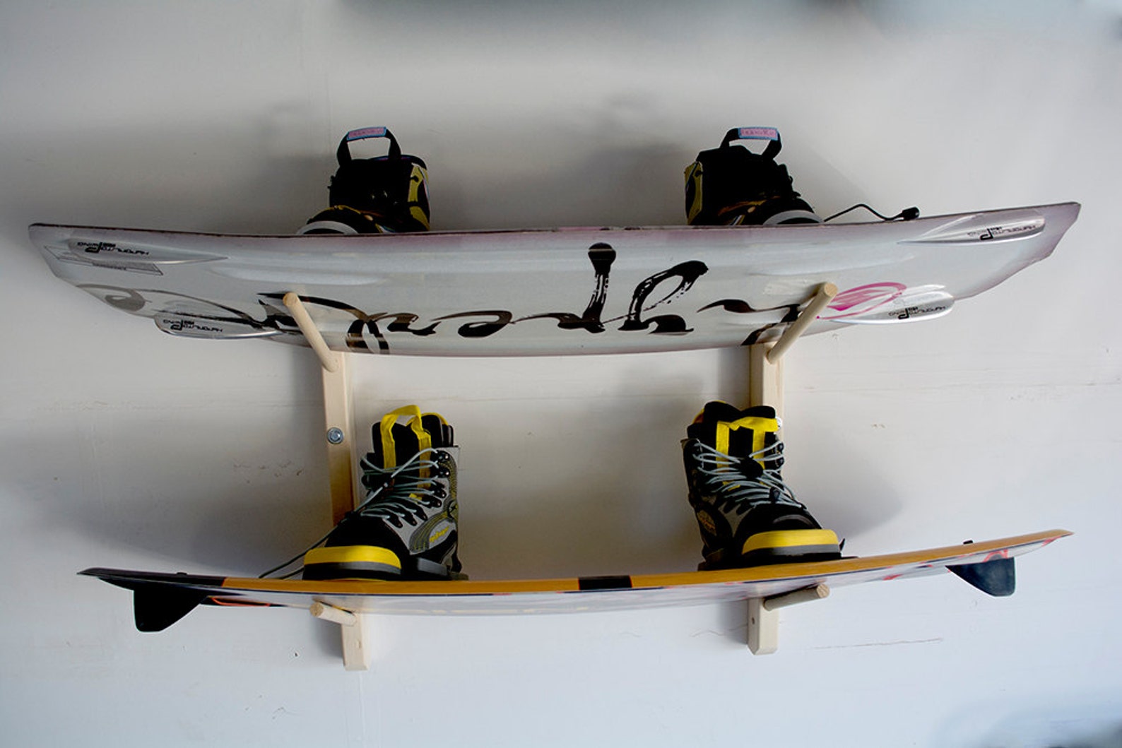 2 Wakeboard Wakeskate Wakesurf Board Wall Rack Etsy