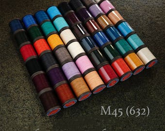 Atelier Amy Roke Linen thread 0.45mm(632) Sewing Spool Cable Leathermob Leather leathercraft Craft Tool Accessory Needlecraft Stitch Cord