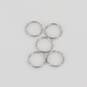 16mm O-Ring Key Ring Holder Hardware LeatherMob Leathercraft Leather image 1