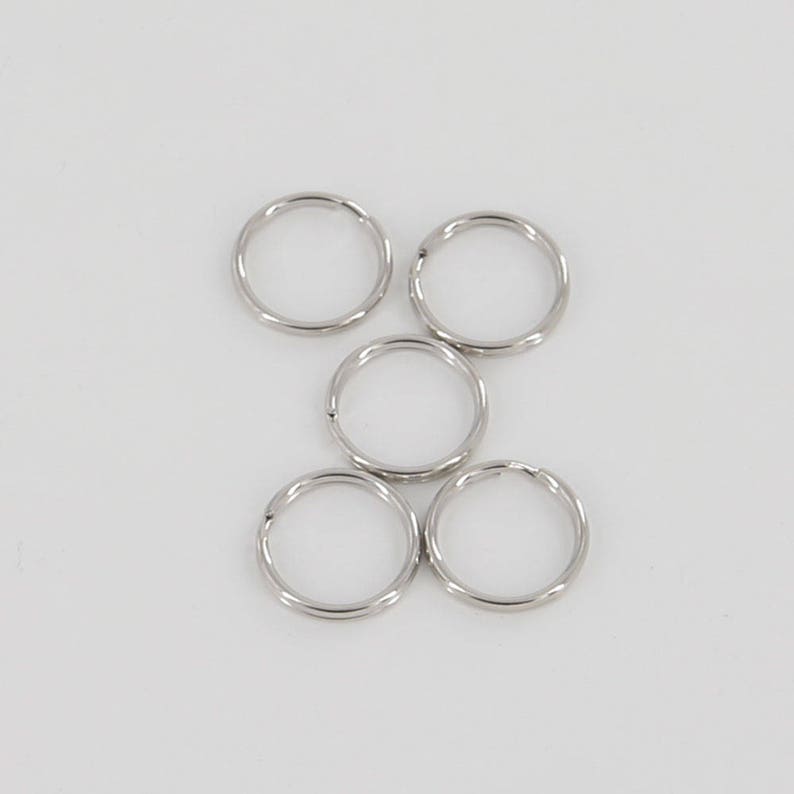 16mm O-Ring Key Ring Holder Hardware LeatherMob Leathercraft Leather image 1