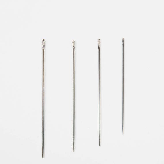 Leathermob Germany SYSTEM SU Saddlers' Harness Needles / Leather Hand Sewing  Needles Beading, Craft and Leather, Leathercraft 