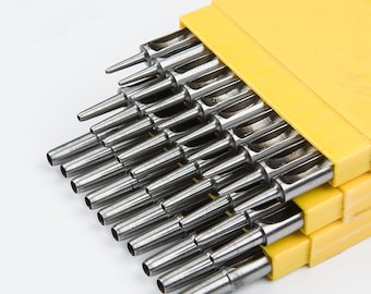 SPC Leather Round Steel Puncher Hole Thick Cut Punch Hollow Leathercraft Craft Tool Leathermob