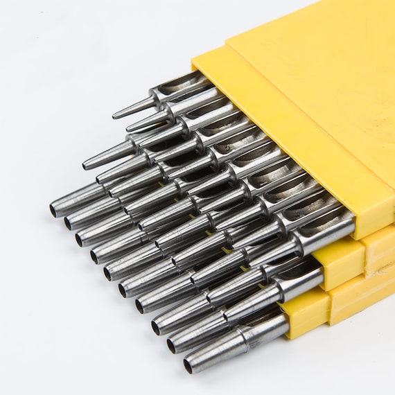 SPC Leather Round Steel Puncher Hole Thick Cut Punch Hollow Leathercraft Craft Tool Leathermob