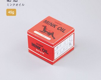 LeatherMob Columbus Mink Oil 45g Treatment NIB Leather Leathercraft