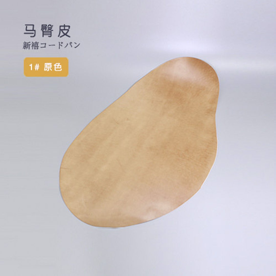 Leathermob Shinki Hikaku Natural Shell Cordovan Leather Horsehide