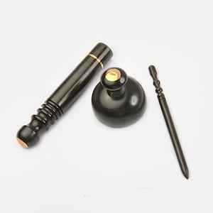 Dal momento che Leather Edge Slicker Brunnisher Kit di lucidatura Strumento manuale per la lavorazione della pelle, lucidatura, levigatura