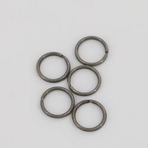 16mm O-Ring Key Ring Holder Hardware LeatherMob Leathercraft Leather image 4