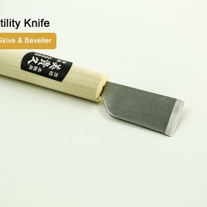Craftsha Japanese Leather Knife for Leather Craft, 39 mm.
