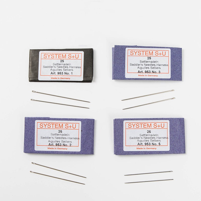 Leathermob Germany SYSTEM S+U Saddlers' Harness Needles Leathermob Germany SYSTEM S+U Saddlers' Harness Needles