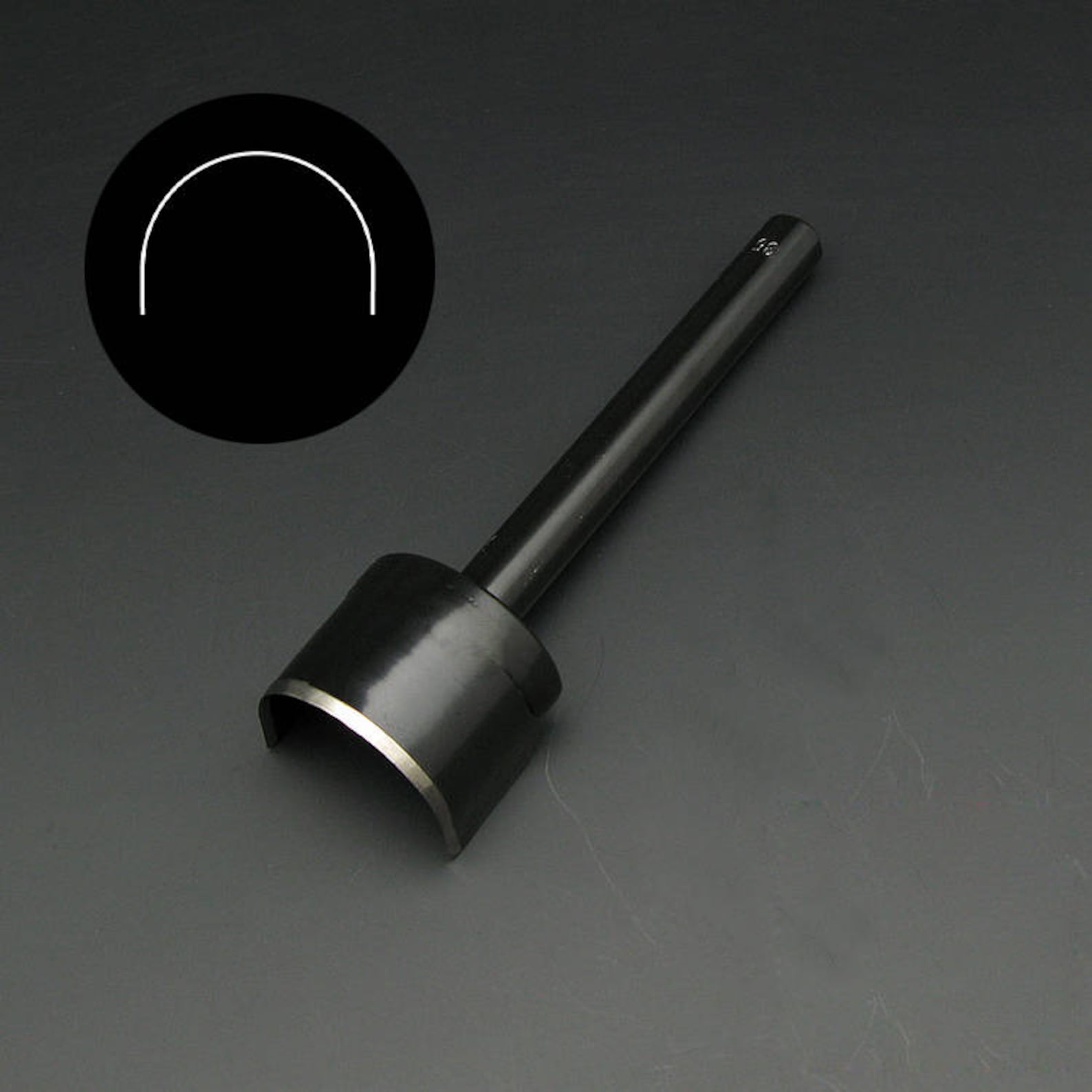 Belt & Leather Strap End Punch U Half Round Kyoshin Elle | Etsy