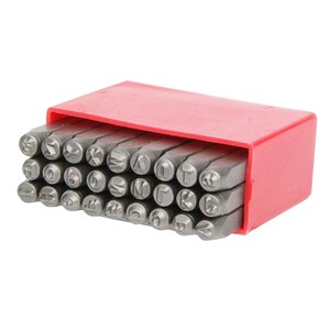 Elle Kyoshin Japan Alphabet Stamp Set <Large> 27 livre Artisanat DIY Peinture Artisanat Cuir Artisanat de maroquinerie