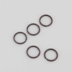 16mm O-Ring Key Ring Holder Hardware LeatherMob Leathercraft Leather image 3