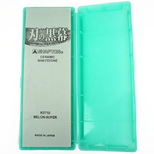 Shapton #8000 Keramik Schleifstein Grün schärfen Messer Schärfstein Werkzeuge Leder Leathercraft LeatherMob