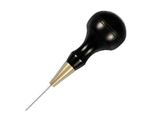 Japanese Style Since diamond shape hole Stitching Awl for Sewing Leather LeatherMob Leathercraft Craft Tool