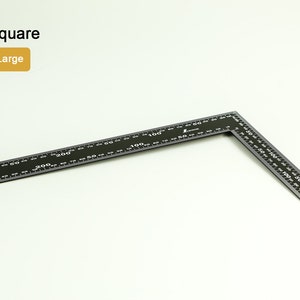 Centimeter Square Ruler 30cm x 20cm Metric Set Carpentry Tool LeatherMob Leathercraft Craft