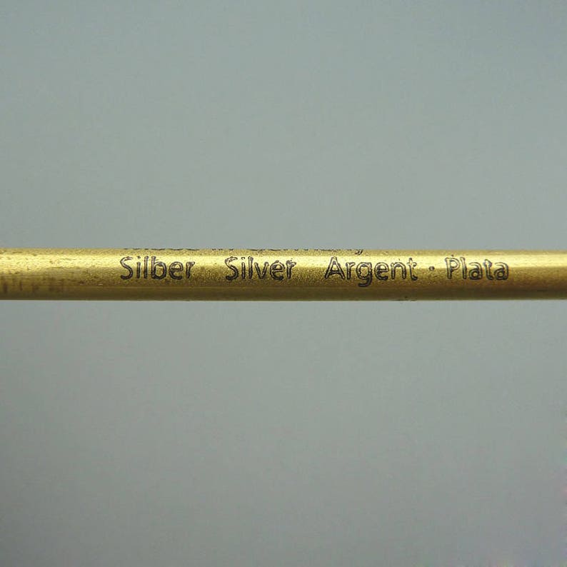 Schneider Click Silver Marking Pen Leathermob Leathercraft Etsy UK