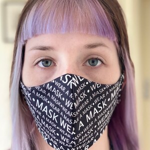 Wear A Mask Face Mask