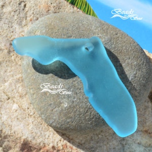 FL LG State Map Charm 1pc (45 x 40 mm) Florida Sea glas strand glasketting hanger kralen