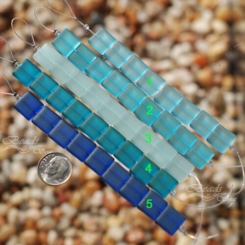 Recycled Sea Glass Beads for Jewelry Making Beach Glass Etsy