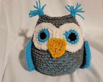 Crochet Owl Step by Step Tutorial Amigurumi Owl Pattern Plushie Instructions Stuffed Animal
