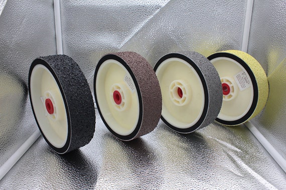 Top 8x1.5 4pcs Set 280 600 1200 3000grit Lapidary Glass Grinder Diamond Premium REZ Resin Soft Grinding Wheel Etsy UK