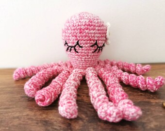 Amigurumi Crochet hooked octopus