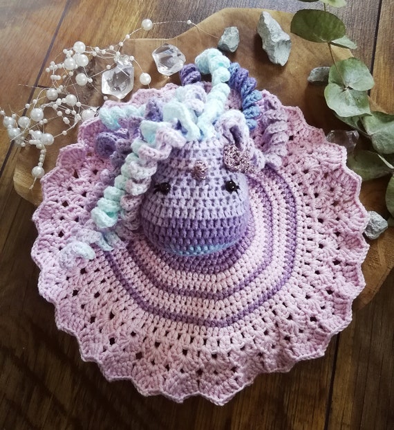 doudou mouchoir licorne