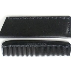 Leather Comb Sleeve image 5