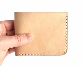 Six Pocket Leather Bifold Wallet