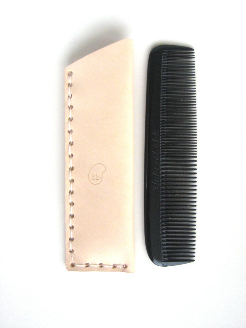 Leather Comb Sleeve image 4