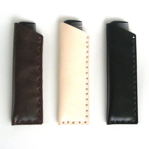 Leather Comb Sleeve image 1