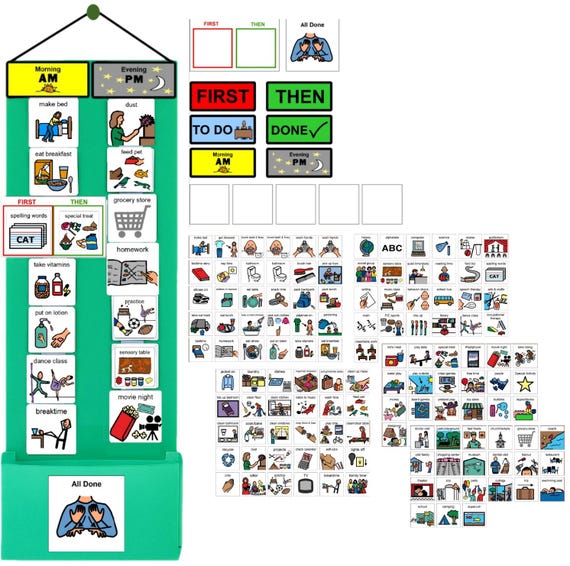 Now And Next Board Autism Visual Timetable Daily Routine Chart For ...