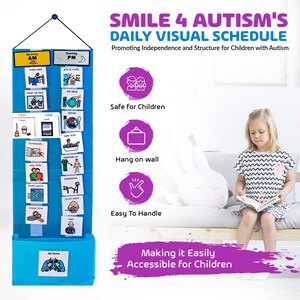 Visual Routine Schedule Cards | Autism & ADHD Daily Routine Chart for ...