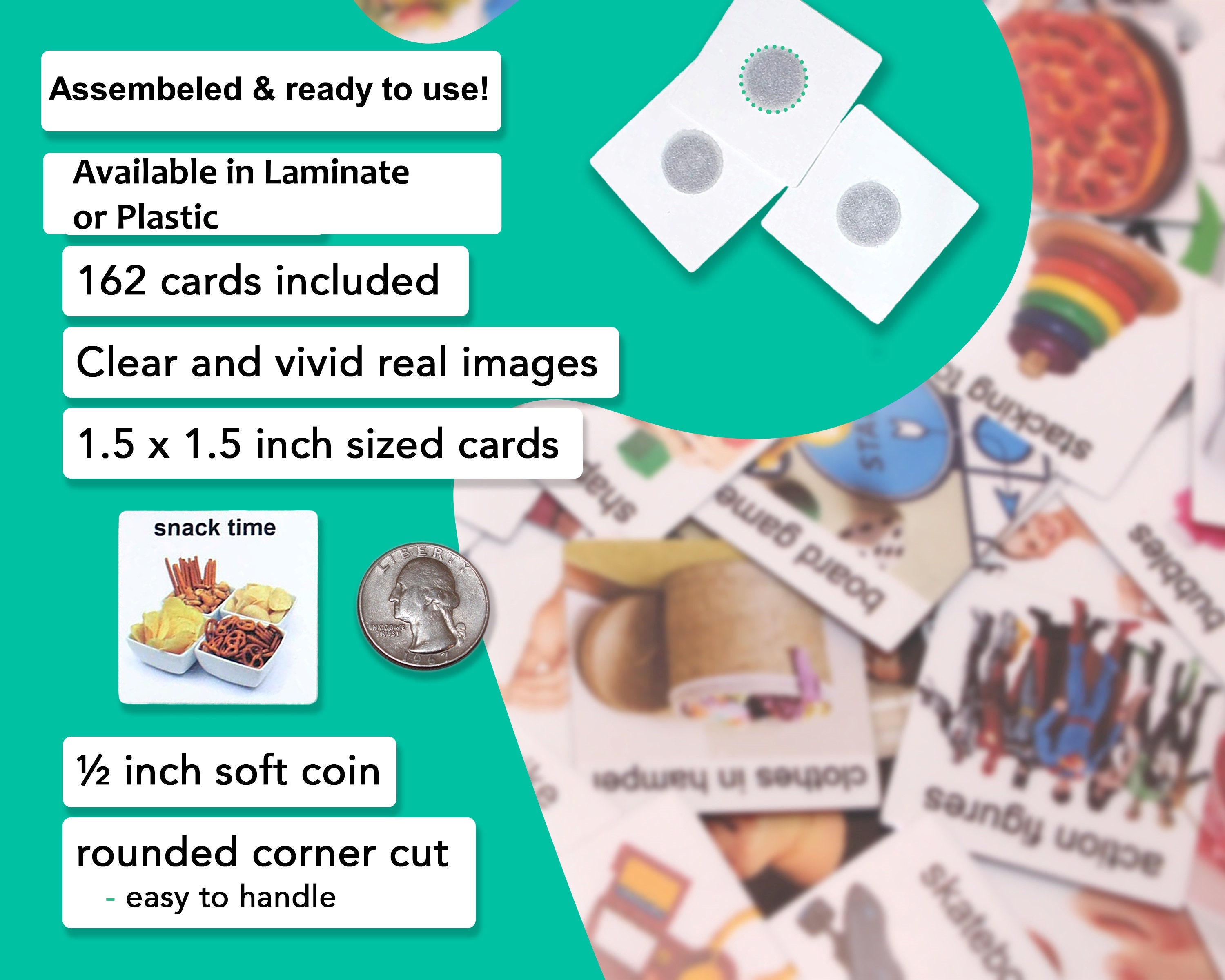 160 Visual Communication Cards, Autism, Speech Therapy, ABA - Etsy