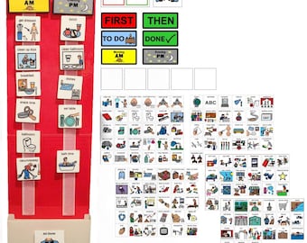 Autism Visual Schedule | Daily Routine Cards for Kids with ADHD, Special Needs & Speech Therapy Support