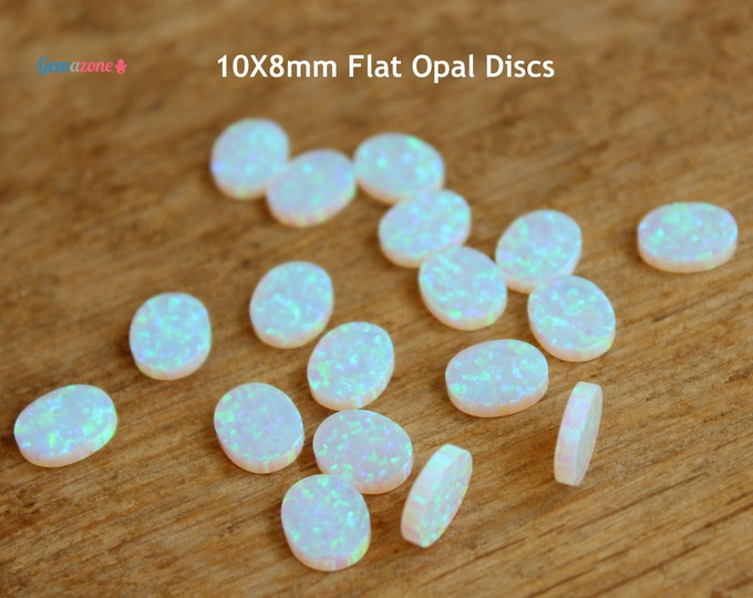 Gemstone Flat Discs