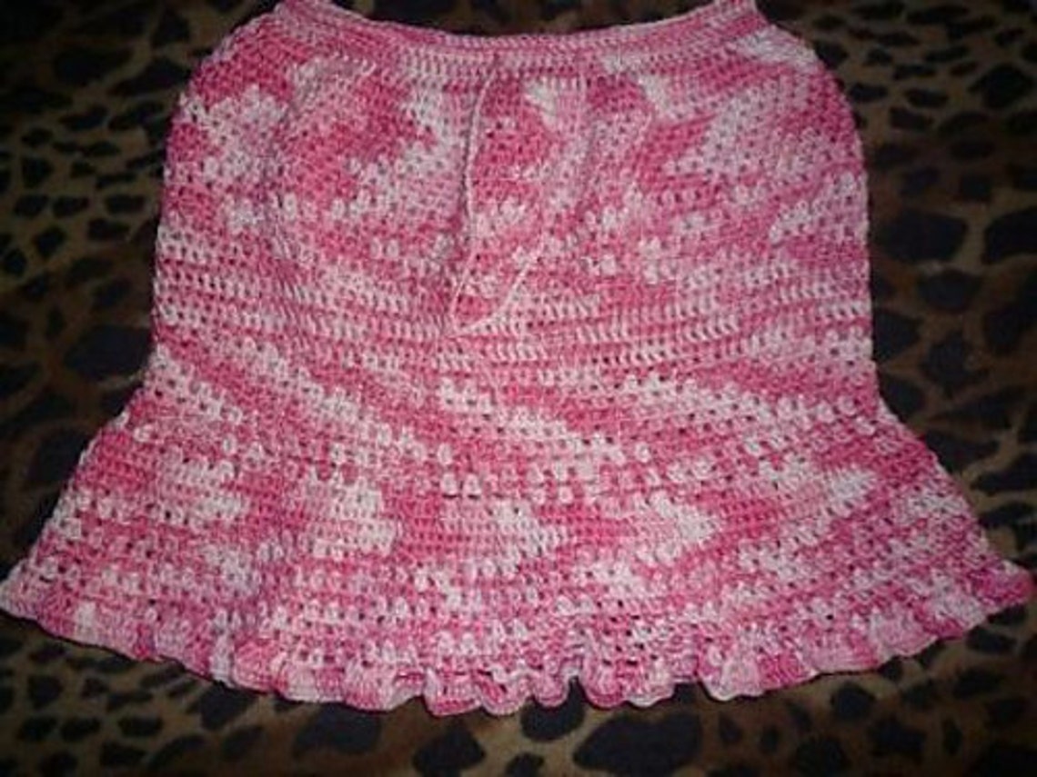 crochet skirt for 10 year old kids | Etsy