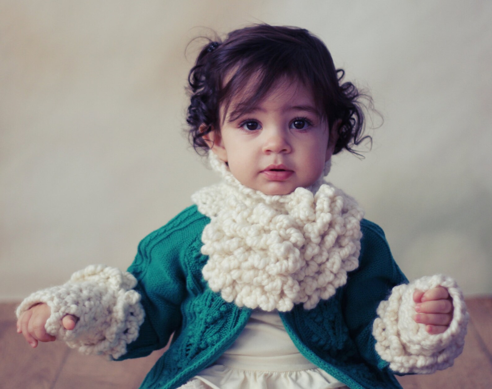 Keyhole Scarf and Fingerless CROCHET PATTERN Mitts Set Toddler Etsy
