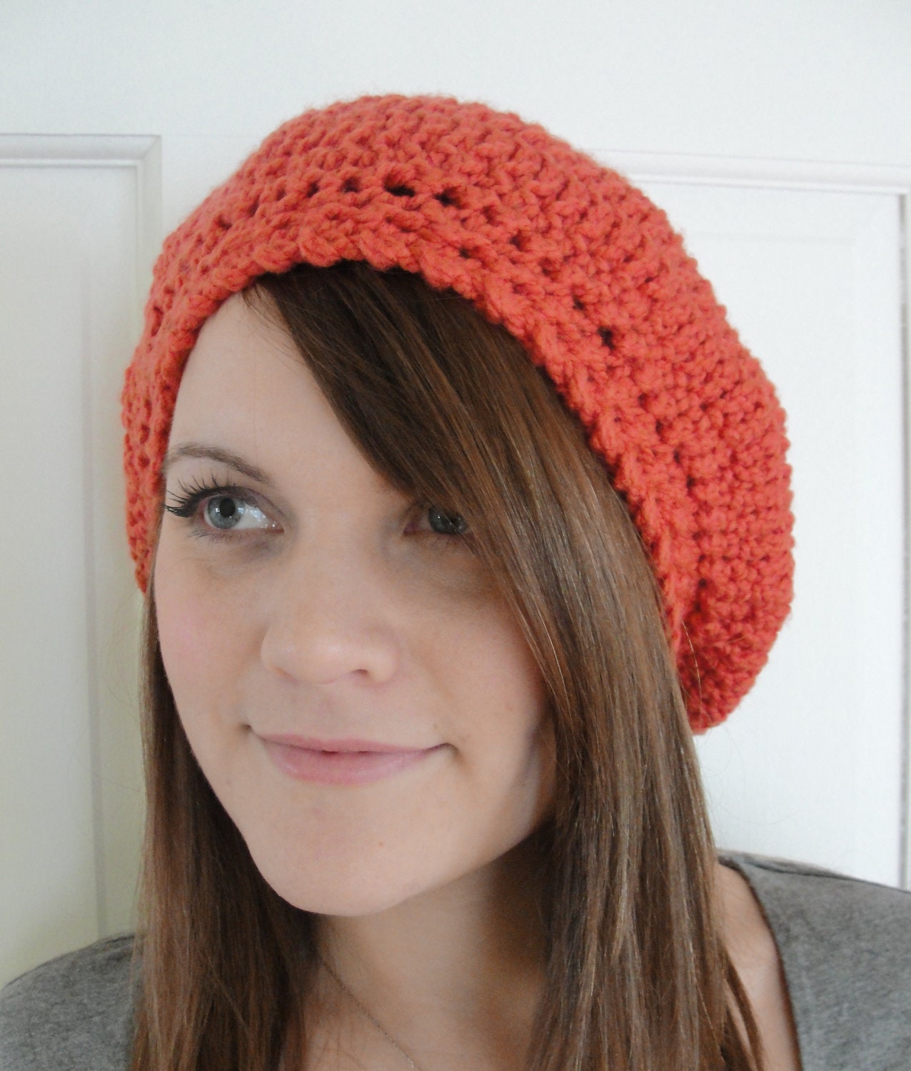 Easy CROCHET PATTERN Hat Women Slouchy 