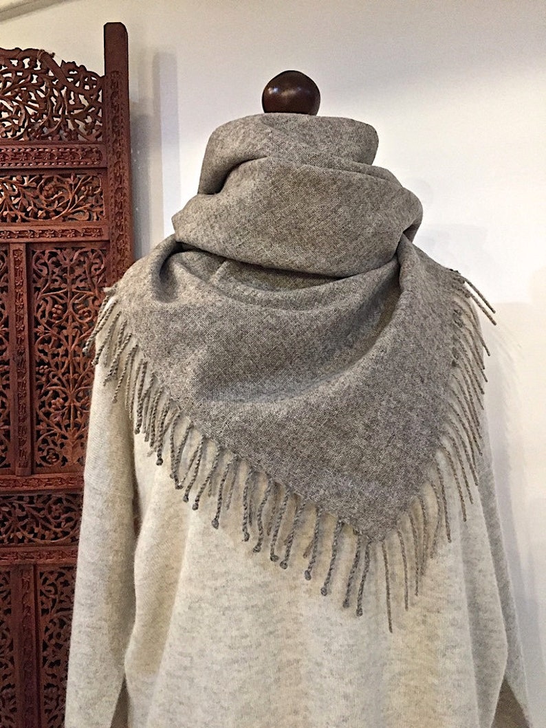 Organic Yak wool shawls made in Mongolia authentic ethical Etsy