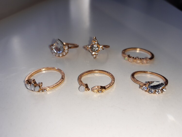TFIOS Set Of Rings Okay Okay The Fault In Our Stars Inspired Rings A Pair of TWO TFIOS Set Of Rings Okay Okay The Fault In Our Stars Inspired Rings A Pair of TWO
