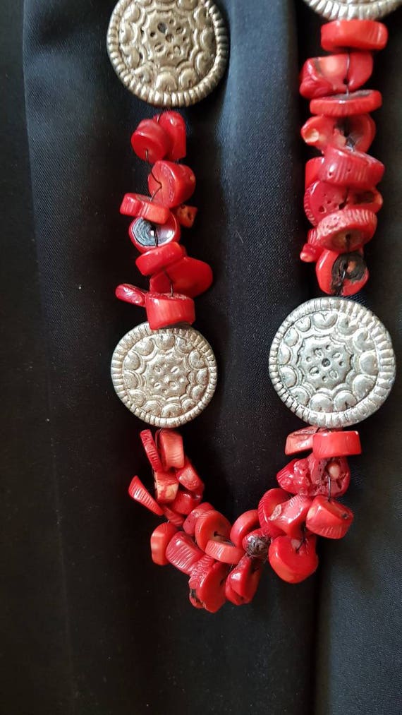 Coral genuine Red,Large smooth authentic Coral be… - image 3