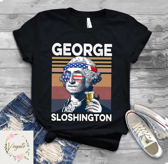 Funny president drinking shirts Clearance