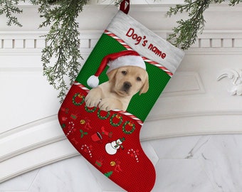 Golden Retrieve Dog in Red Stocking Xmas Decoration Tree Ornament Celebrating Christmas Holiday Decor Puppy Craft Embellishments 3.74 Golden Retrieve Dog in Red Stocking Xmas Decoration Tree Ornament Celebrating Christmas Holiday Decor Puppy Craft Embellishments 3.74