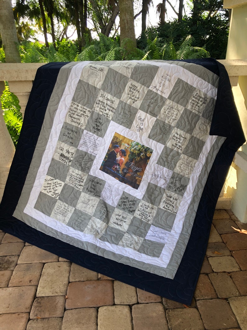 Personalized Photos On fabric w/ wording up to 10 words image 4